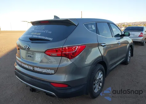 2013 Hyundai Santa Fe Sport z USA, uszkodzony, nr VIN 5XYZT3LB3DG066264